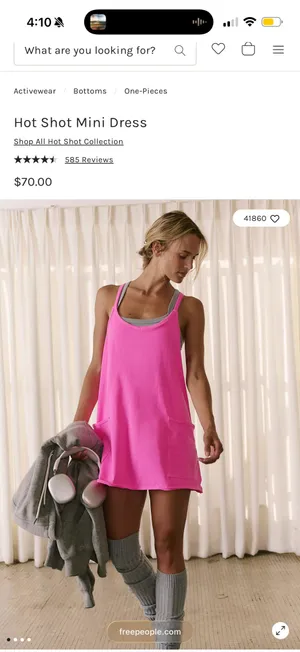 Free People Movement Hot Shot Mini Dress thumbnail 6