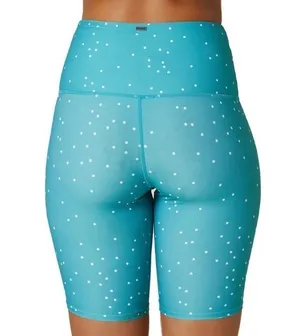 O’Neill NWT Aqua Las Flores Saphira Polka Dot Biker Shorts Size XS thumbnail 2