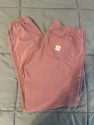 Pink Carhartt Jogger Scrub Pants thumbnail 2