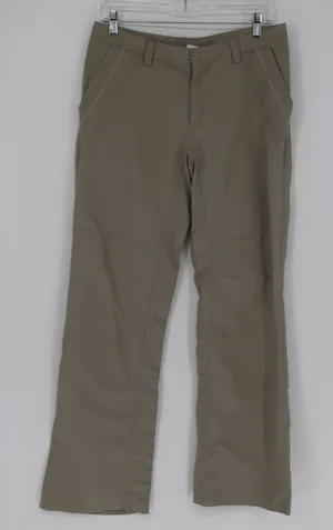 The‎ North Face Women's Nylon Hiking Pant Size 10 Tan Outdoor Camping Gorpcore thumbnail 1