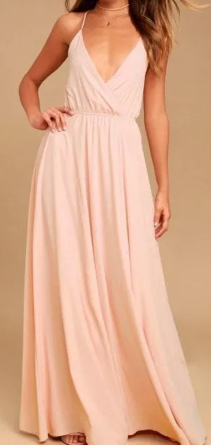 Lulus Blush Formal Dress thumbnail 1