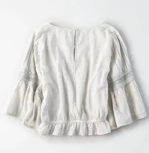 American Eagle Square Neck Long Sleeve thumbnail 3