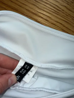 Loukeith White Tennis Skirt thumbnail 3