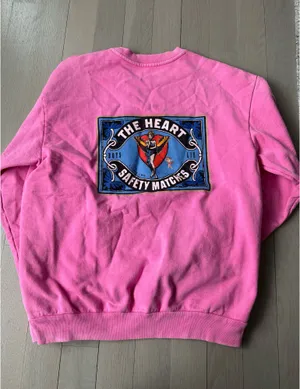 Boys Lie Perfect Match Crewneck Pink thumbnail 2