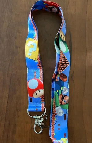 super Mario game lanyard! thumbnail 1