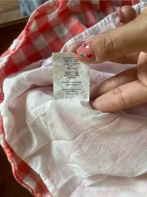 Red Gingham Button thumbnail 5
