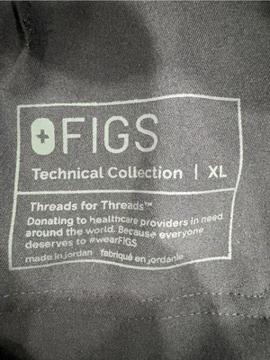 FIGS HW Livingston Scrub Pants Women’s Size XL High Waisted Style 1000210 thumbnail 6