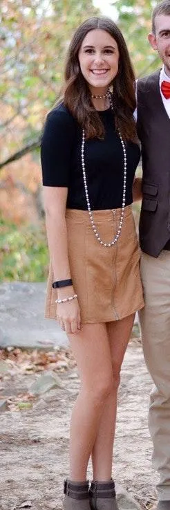 Forever 21 Zipper Skirt thumbnail 1