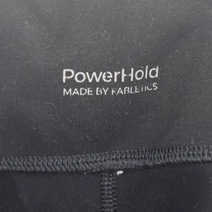 Fabletics PowerHold High Waisted Compression Leggings Black Women 7/8 Length thumbnail 8