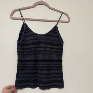 American Eagle Striped Knit Sweater Cami thumbnail 3
