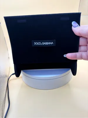 Dolce & Gabbana Black Logo Foldover Clutch for D&G Sunglasses thumbnail 7