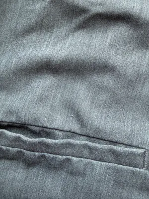FIGS Women’s Graphite Gray Casma Three Pocket Scrub Top - Size XS thumbnail 7