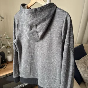 Under Armour Women’s Loose Hoodie Gray/Black Pullover Coldgear Size S thumbnail 9