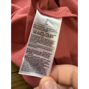 Old Navy Women Size Small‎ Long Sleeve V Neck T Shirt Pink Ribbed Stretch Preppy thumbnail 8