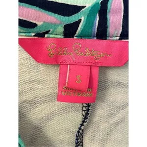 Lilly Pulitzer NWOT Sherryn Shift Dress Navy Ready Set Gecko Small thumbnail 4