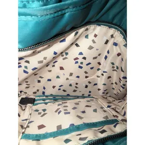 Lug Adagio‎ Shoulder Crossbody Bag RFID Protection Turn Key Lock Emerald Teal M thumbnail 9