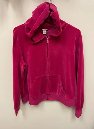 Juicy Couture Velour Hoodie Pink thumbnail 1