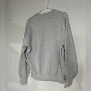 Gray Crewneck Sweater cape may fits medium thumbnail 6