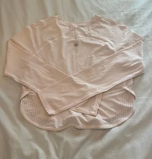 Pale Pink Lululemon shirt thumbnail 1