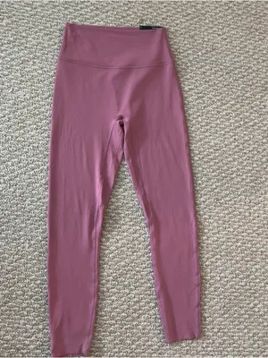 Abercrombie & Fitch Mauve Pink Leggings & Sports Bra Set thumbnail 3