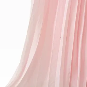 Lulus Corella Light Pink Pleated Backless Maxi Dress size Large NWT thumbnail 8