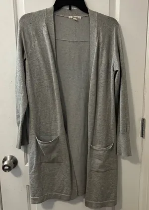 Gray cardigan Gray thumbnail 1