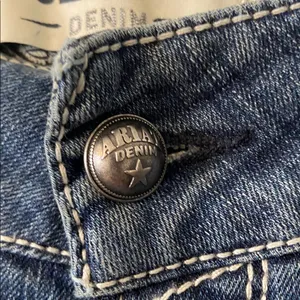 ARIAT Mid Rise Straight Classic Blue Jeans size 30 excellent conditions thumbnail 4