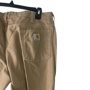 Carhartt Women's Size 14‎ X 30 Khaki Workwear Straight Leg Pants thumbnail 6