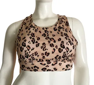 Just Fabulous Jeans Leopard Print Sports Bra thumbnail 1