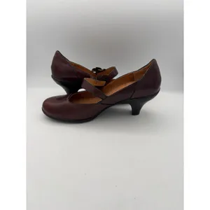 Women’s Söfft Size 8.5 Orangey Brown Leather Dance Shoes thumbnail 5