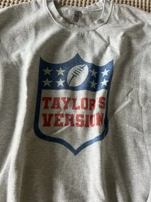 Etsy GAP Gray Crewneck Sweatshirt with Blue Shield and Red Lettering thumbnail 4