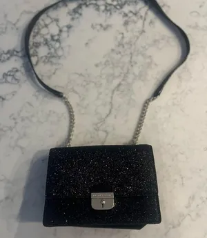 Kate Spade Sunset Lane Eden in Black Glitter Crossbody Purse $249 thumbnail 6