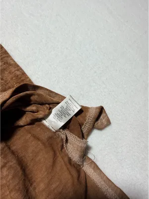 OZEO Women’s L Country Music & Cowboys Brown Graphic Tee Keyhole Back thumbnail 8