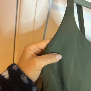 Lululemon Olive Green Strappy Active Tank thumbnail 4