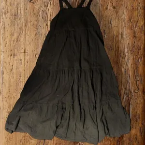 Maurice's Black tiered maxi dress with thumbnail 1