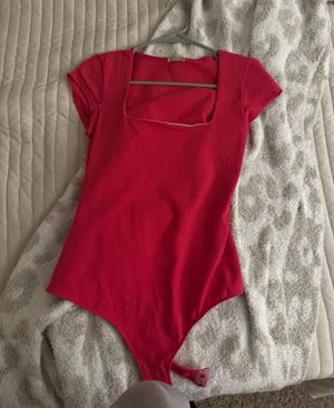 pink free people bodysuit thumbnail 1