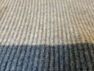 Vestique Grey and Blue Knit Turtleneck Sweater Size Small thumbnail 5