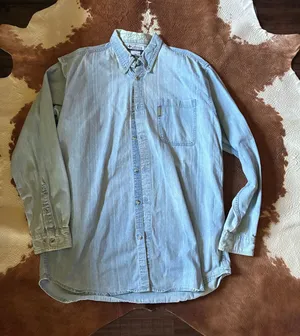 Vintage men's Columbia button down shirt size XLT true to size 100% cotton thumbnail 1