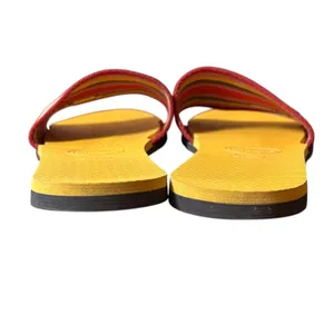 Havaianas Sandals Women's Sz 7.5 Multicolor Striped Slide Cruise Resort Poolside thumbnail 4