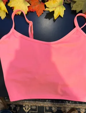 PINK Victoria's Secret Sports Bra Pink thumbnail 1
