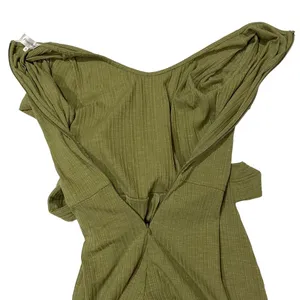 Privacy Please Madison Romper - Olive Green - XS thumbnail 8