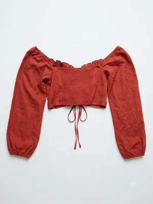PacSun Pacing long sleeve crop top thumbnail 2