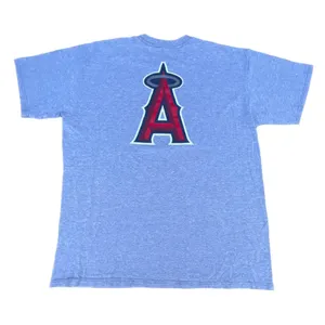 Nike Vintage Los Angeles Angels Grey Graphic T-shirt thumbnail 2