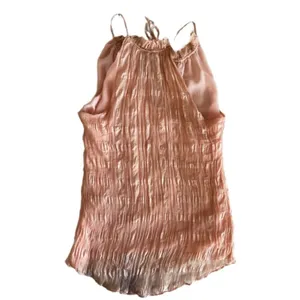 HD in Paris tender texture silk halter neck blouse Pastel Pink Size 0 thumbnail 4
