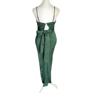 ShowPo - NWT How Will I Know Midi Wrap Waist Tie Tulip Hem Dress Sz 2 thumbnail 5