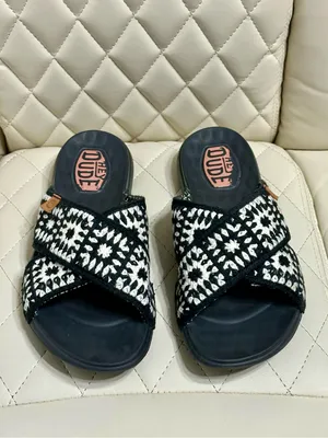 Hey Dude Christi Slide Cottage Crochet Sandals size 8 thumbnail 12