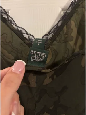 Wild Fable Dress Midi Camo  thumbnail 3