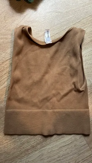 NIKIBIKI Brown Tank Top thumbnail 2