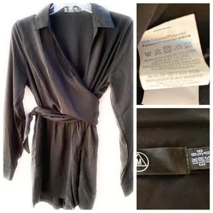 Missguided‎ Wraparound Shorts Romper thumbnail 2