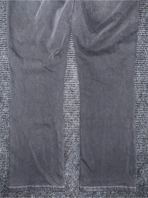 Halara Flex High Waisted Pull On Pockets Casual Bootcut Jean Sz L Iron Gate Gray thumbnail 6